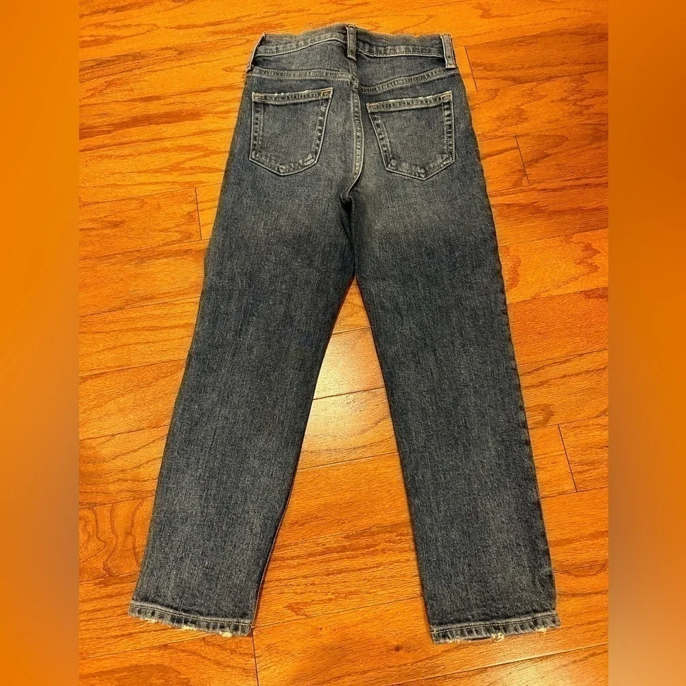 Gap slim stretch high rise girls jeans